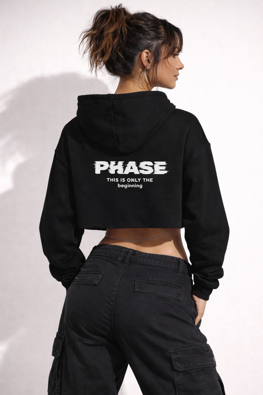 LEVNT Phase Crop Hoodie